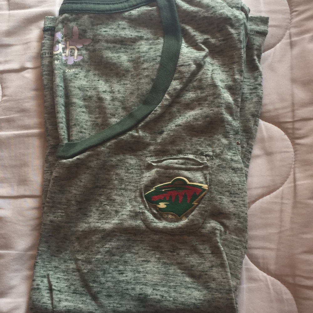 Minnesota wild green shirt